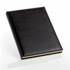 Gæstebog - Gæstebøger A4 brun italiensk kunstlæder model Classic